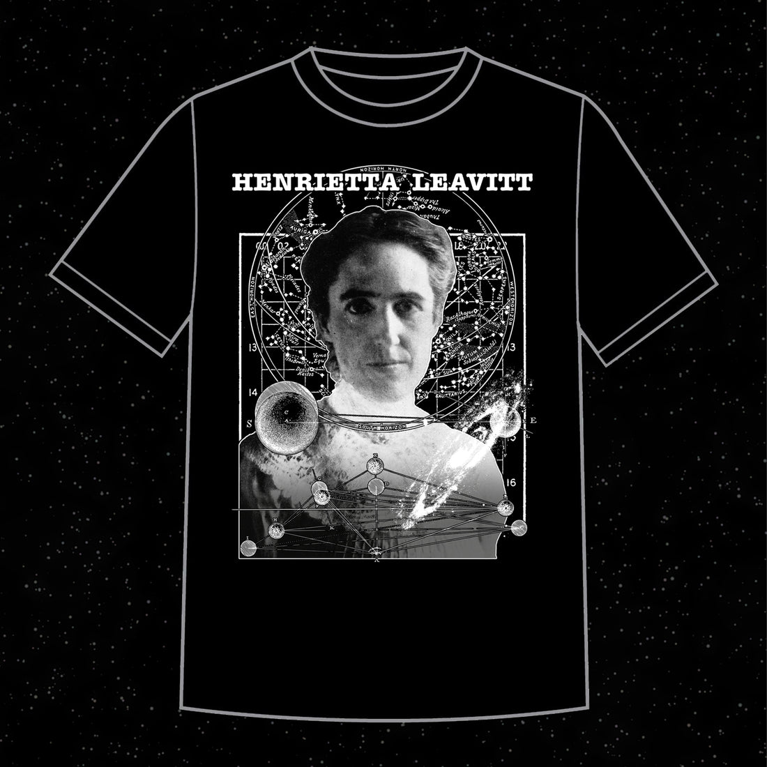 Women In Science HENRIETTA LEAVITT t-shirt