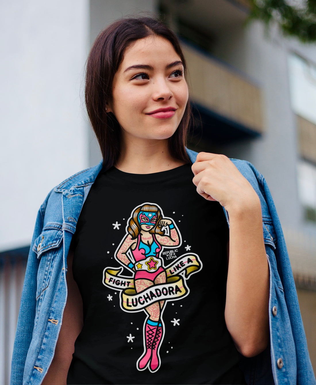 Fight Like A Luchadora T-Shirt