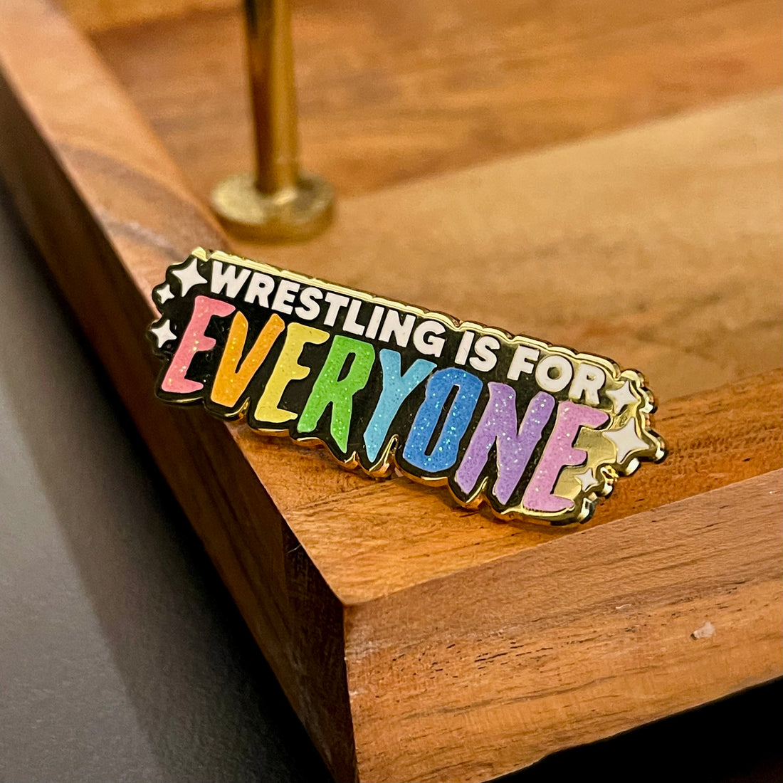 Wrestling is for Everyone Pin