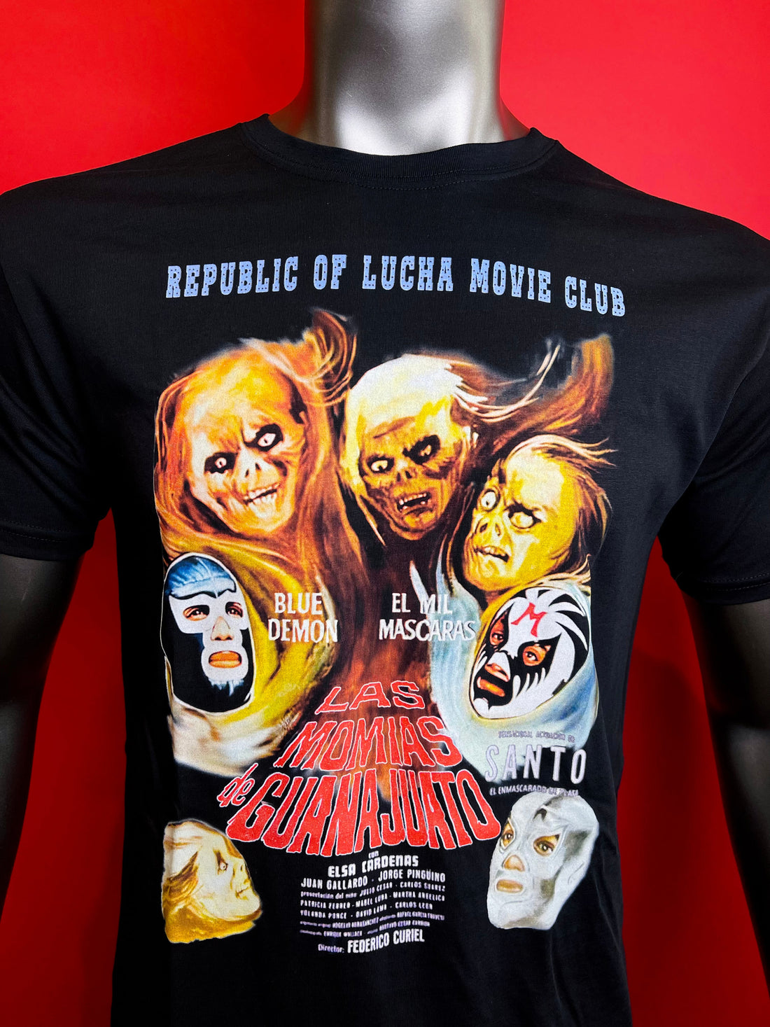 Lucha Movie Club: "LAS MOMIAS DE GUANAJUATO" t-shirt
