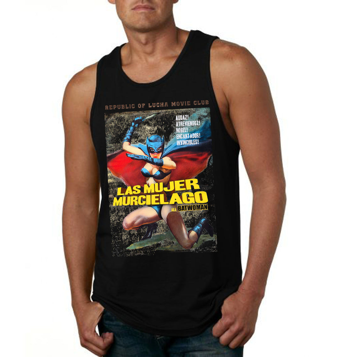 Lucha Movie Club: "LAS MUJER MURCIELAGO" t-shirt