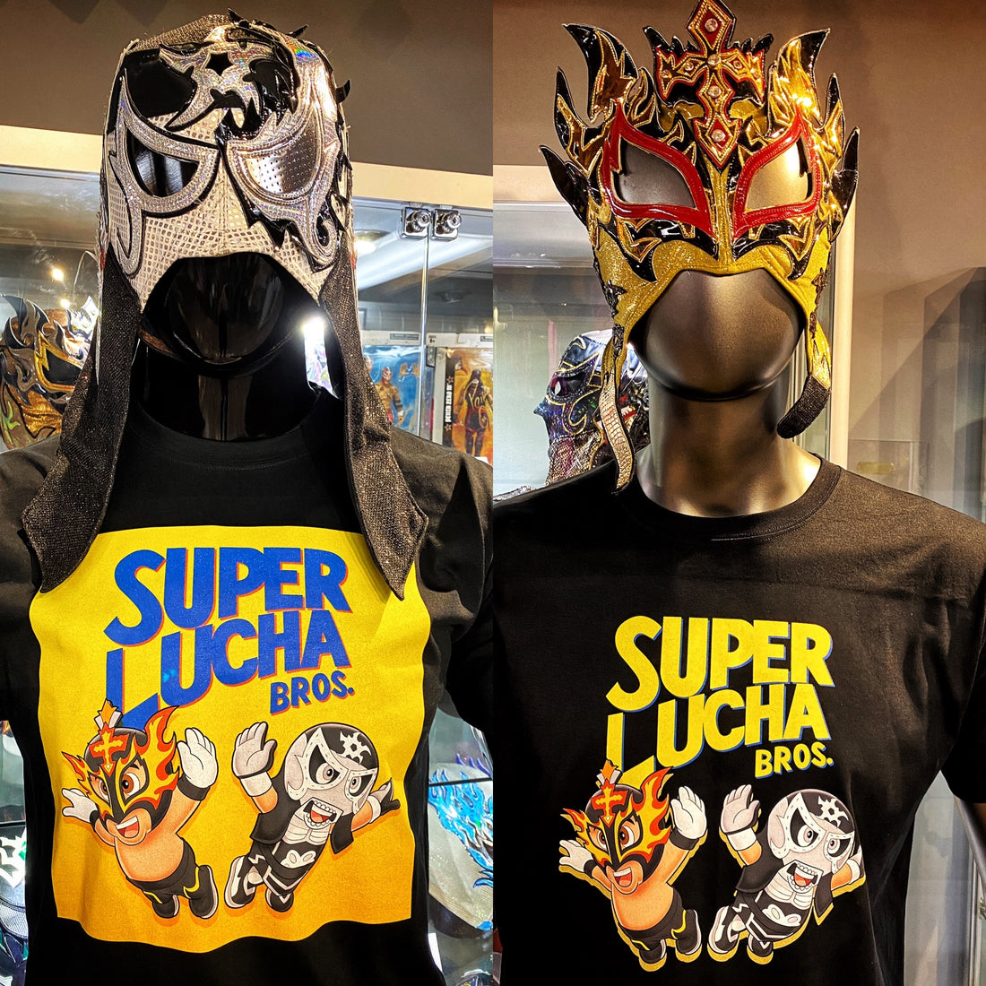 Super Lucha Bros t-shirt