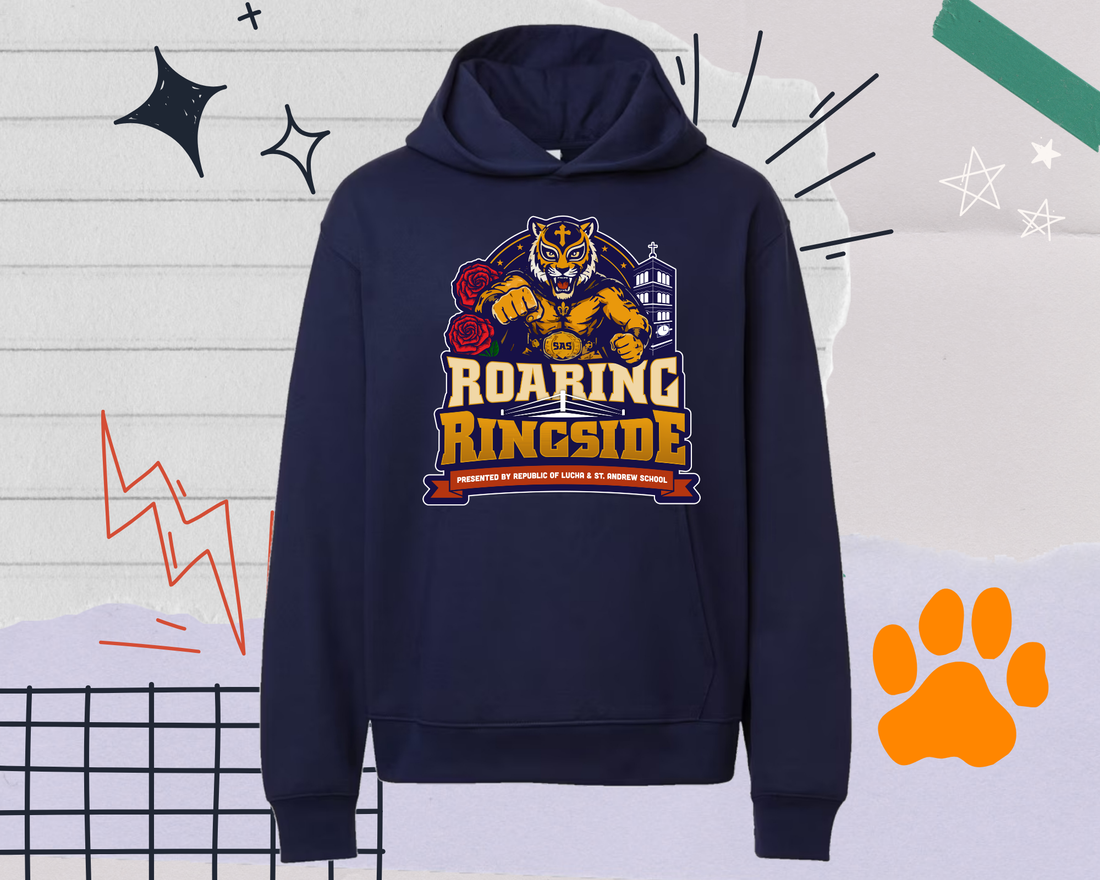 Official Roaring Ringside Hoodie