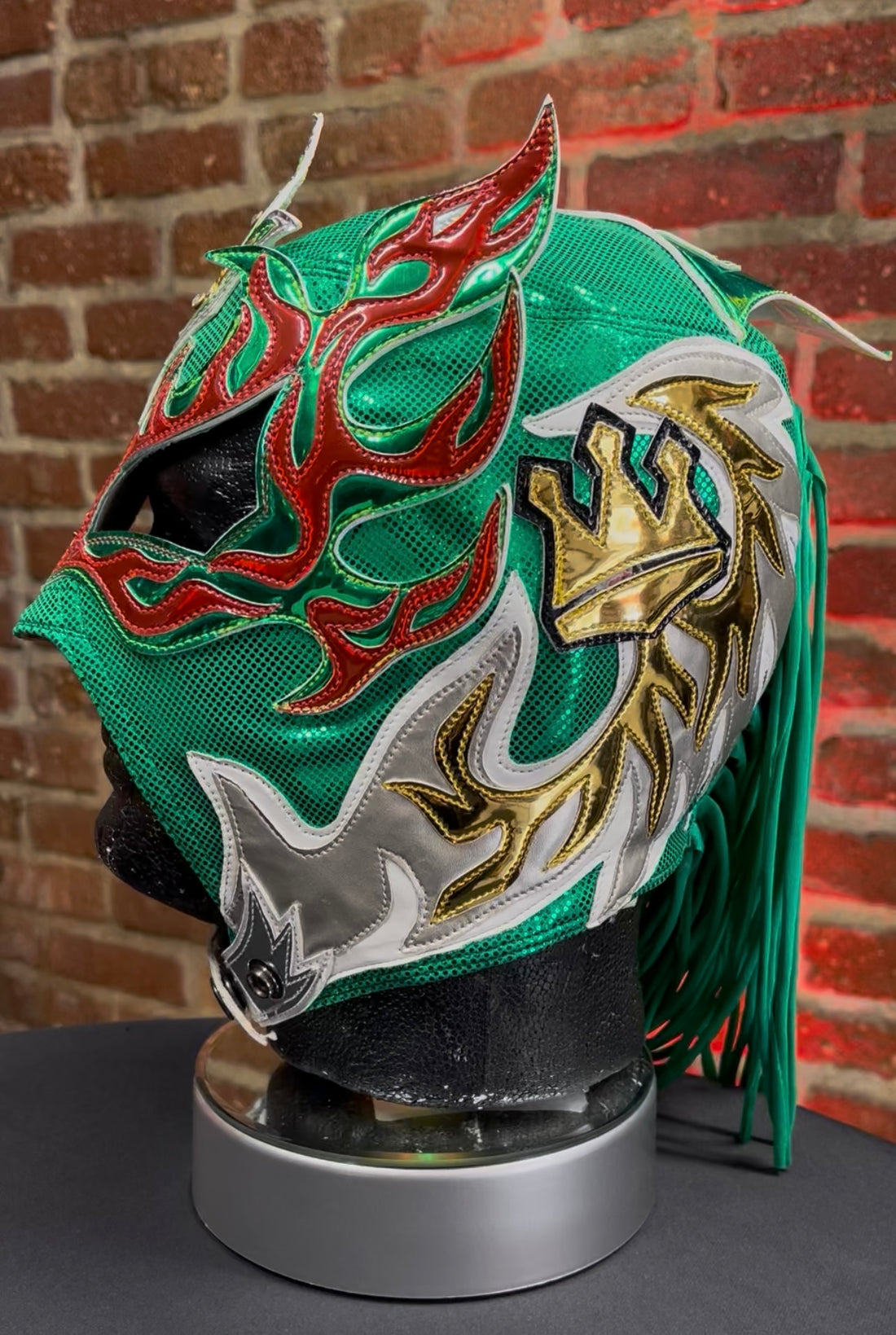 Rey Fenix - "VERDE" *MATCH WORN* Mask