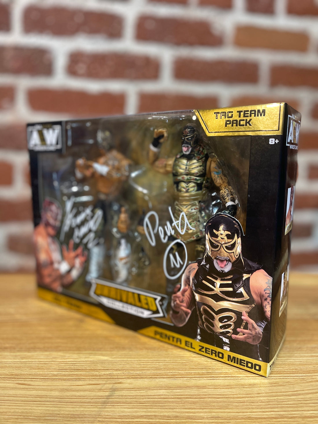 AUTOGRAPHED "Lucha Bros Tag Team Pack" Unrivaled Collection