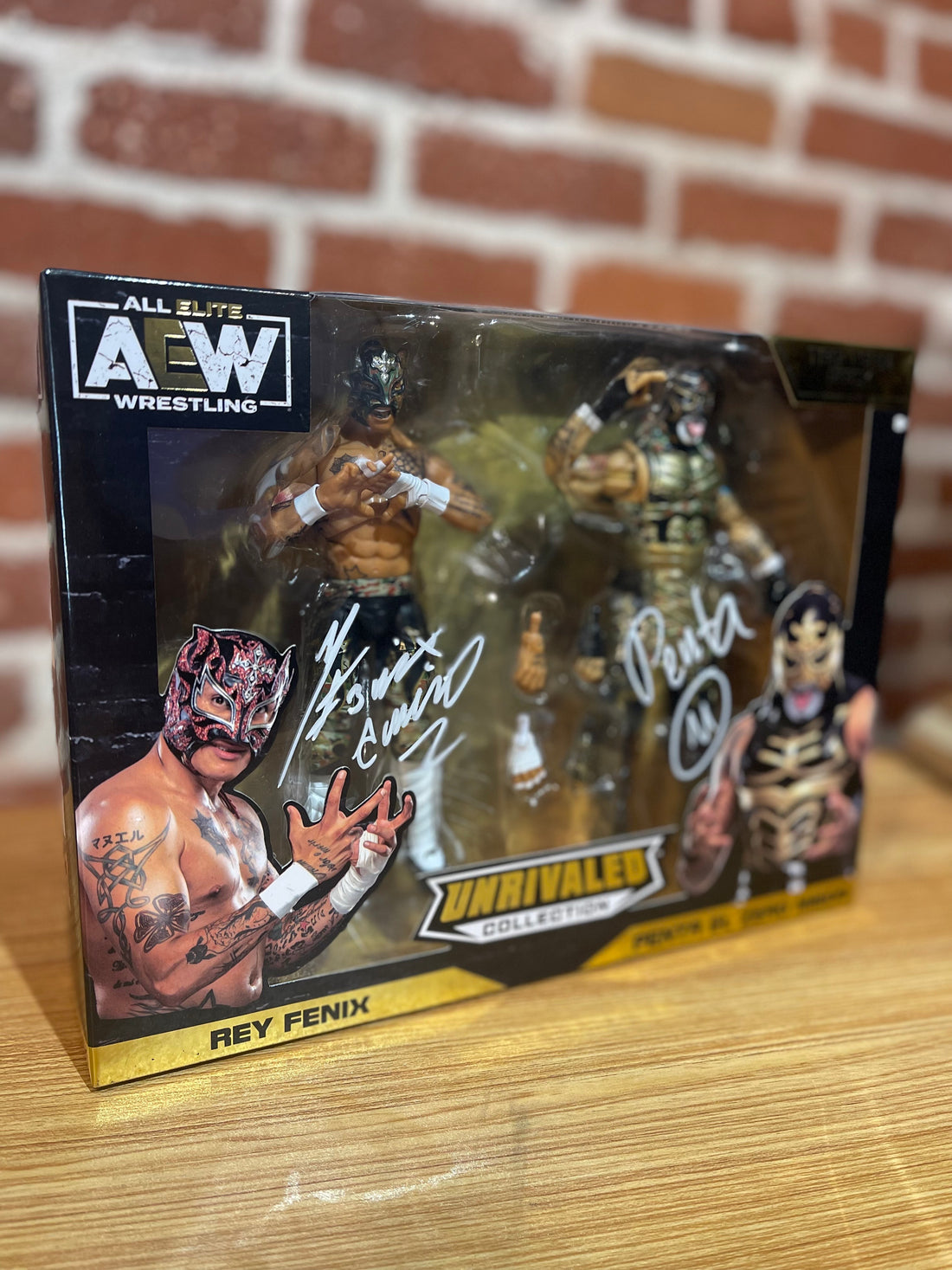 AUTOGRAPHED "Lucha Bros Tag Team Pack" Unrivaled Collection