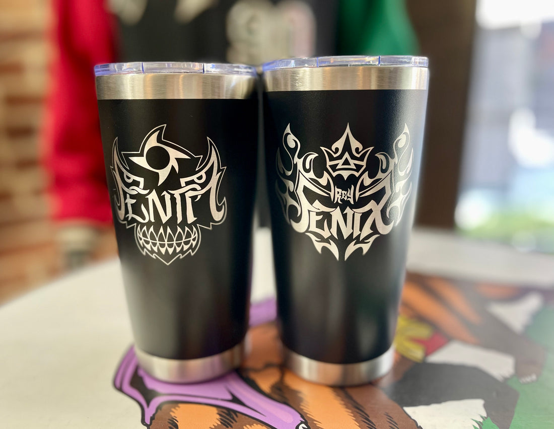 "LB" Stainless Steel Travel Mug