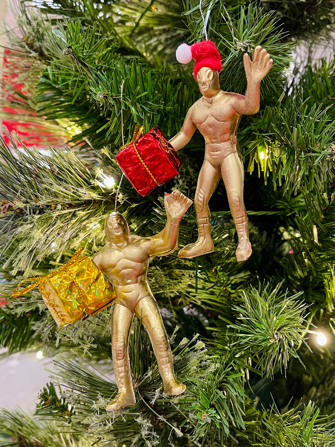 Lucha Libre Ornament Set