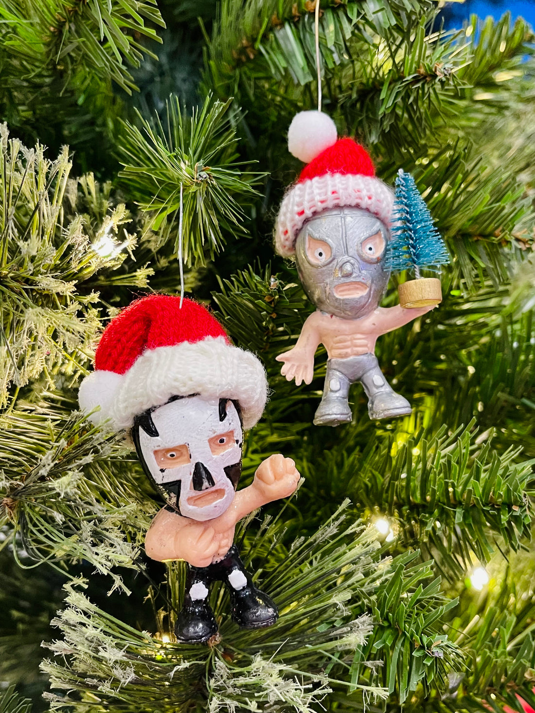 Lucha Libre Ornament Set