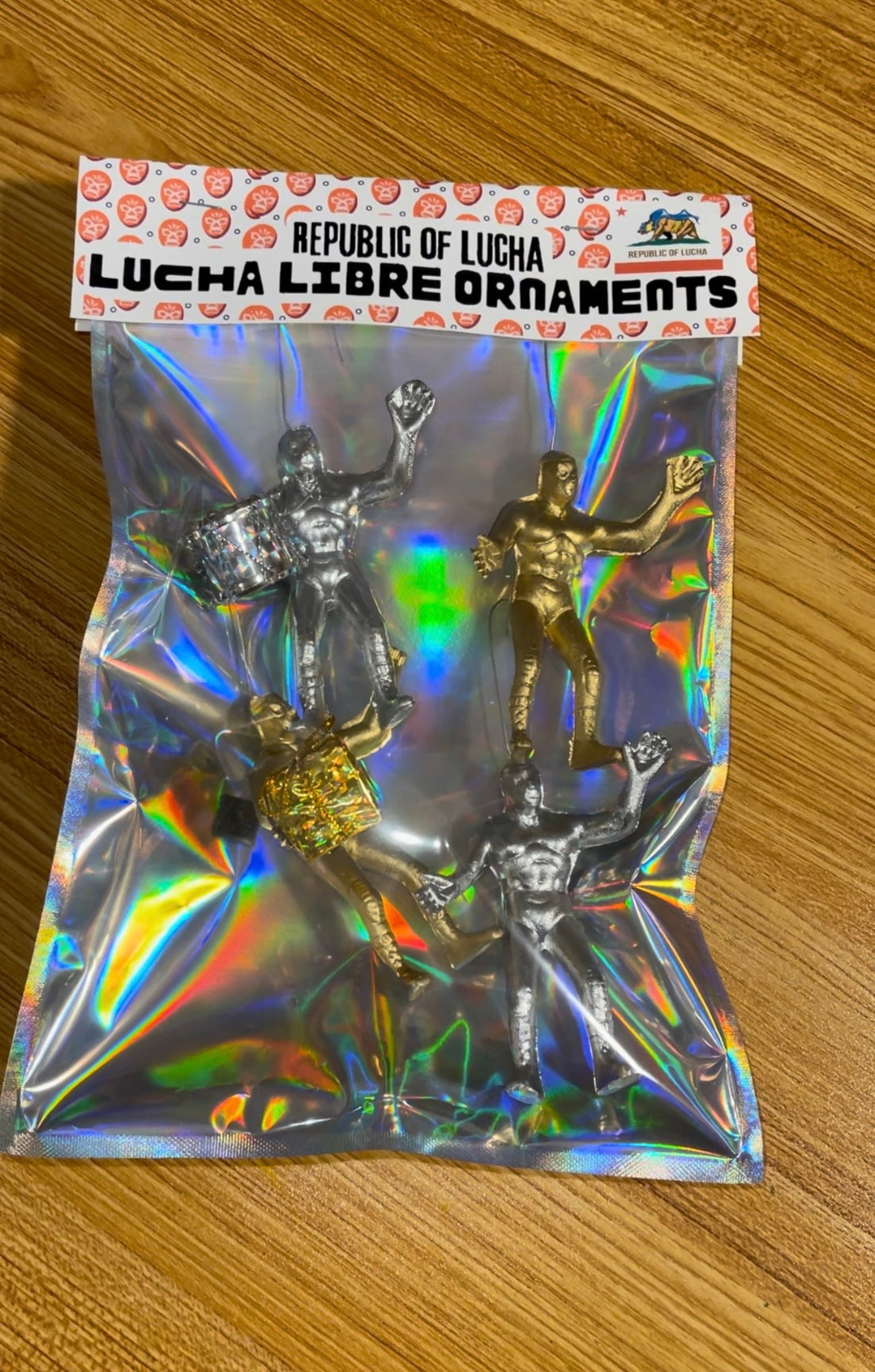 Lucha Libre Ornament Set