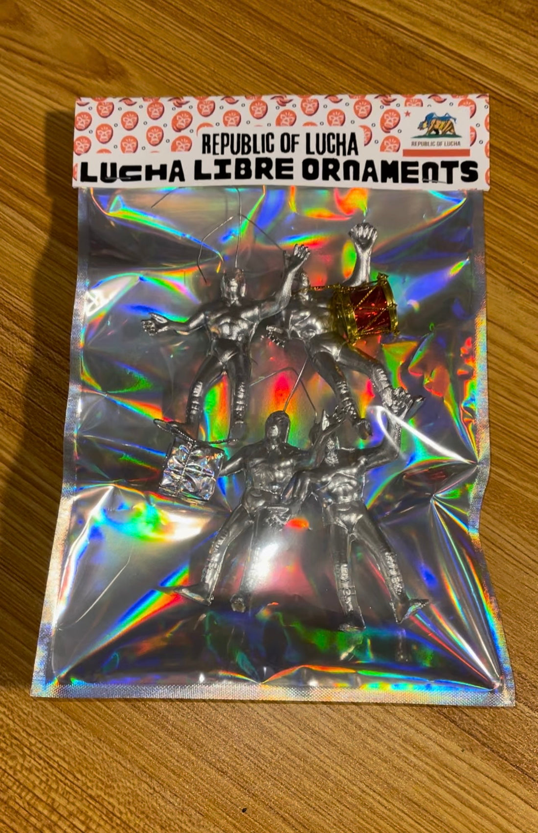 Lucha Libre Ornament Set