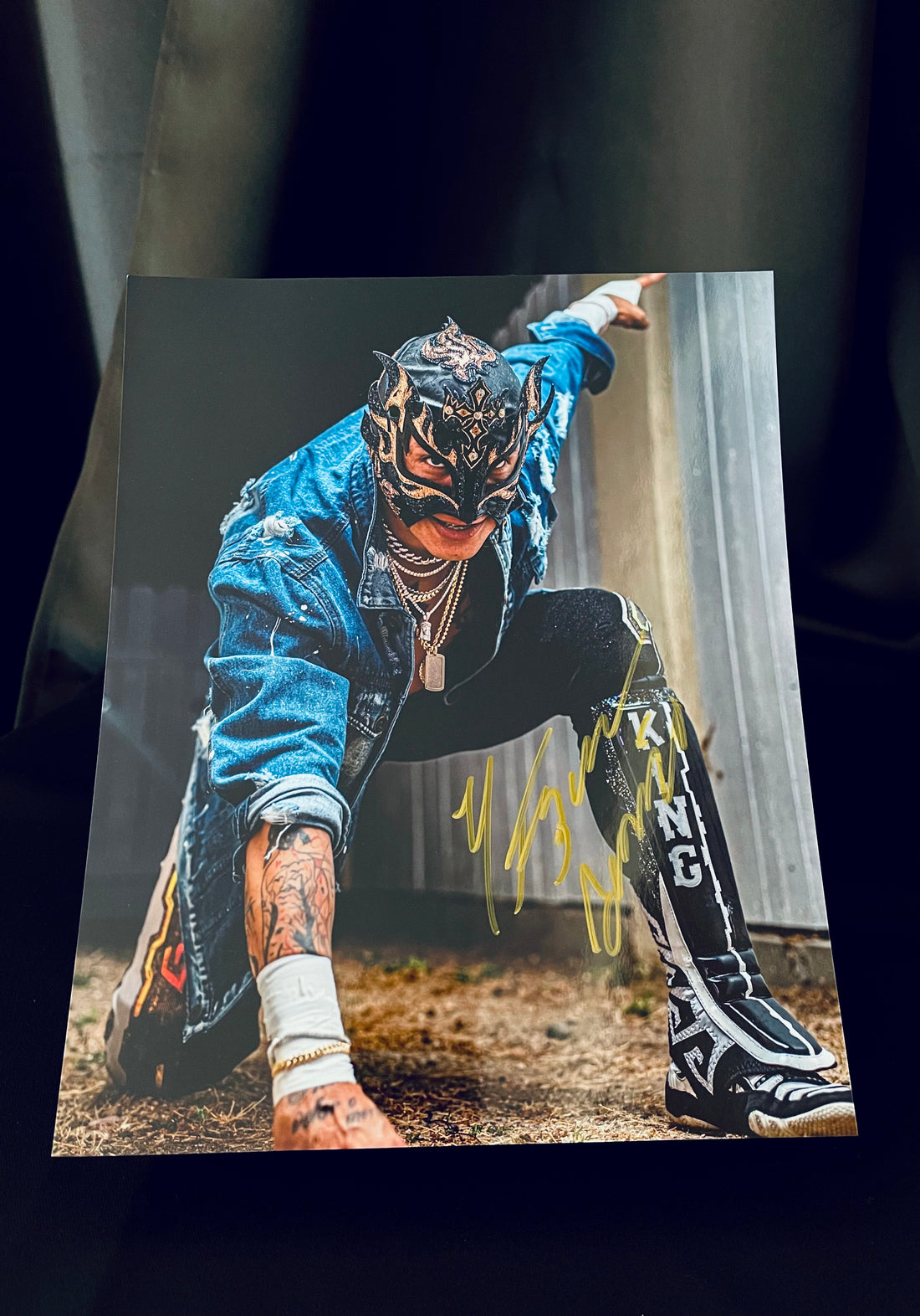 Rey Fenix Autographed 8 x 10 Prints