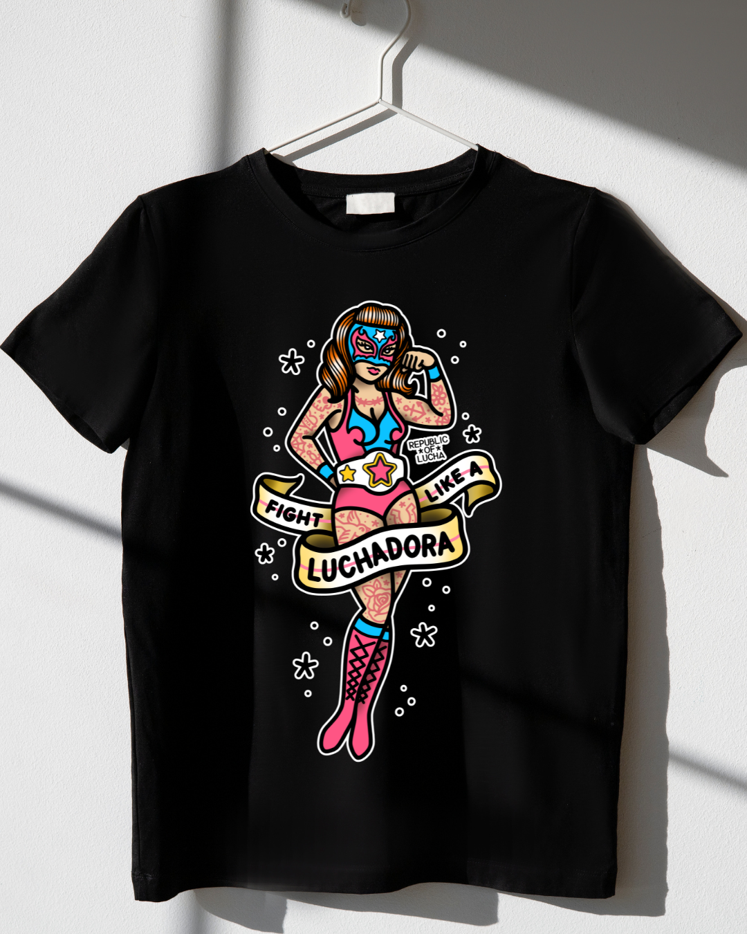 "Fight Like A Luchadora" YOUTH t-shirt