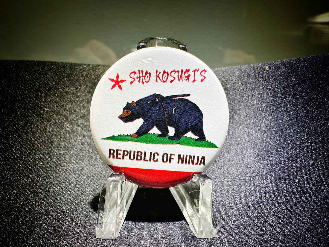 Sho Kosugi's Republic of Ninja Pin
