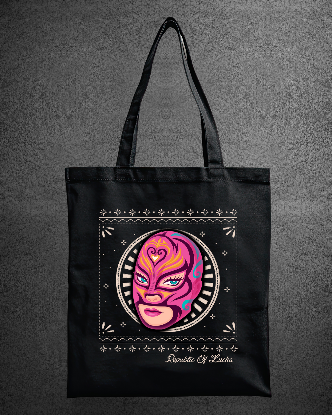 Republic of Lucha Tote Bags