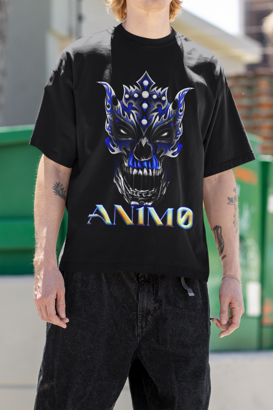 Official  "AN1M0" LOGO t-shirt