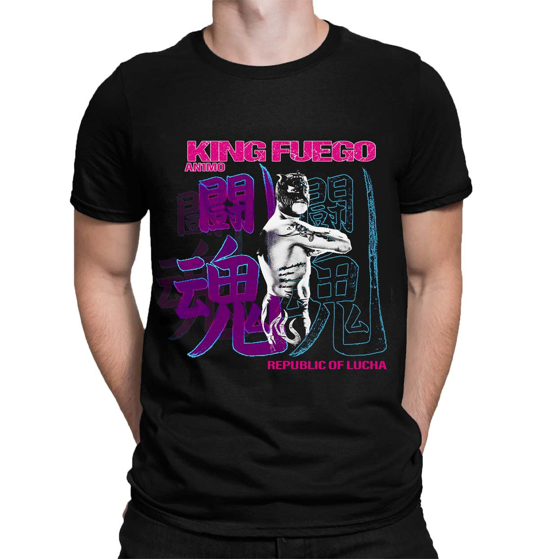 Official KING FUEGO "Kanji" t-shirt