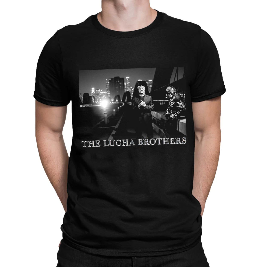 LUCHA BROS X L.A. ROL t-shirt