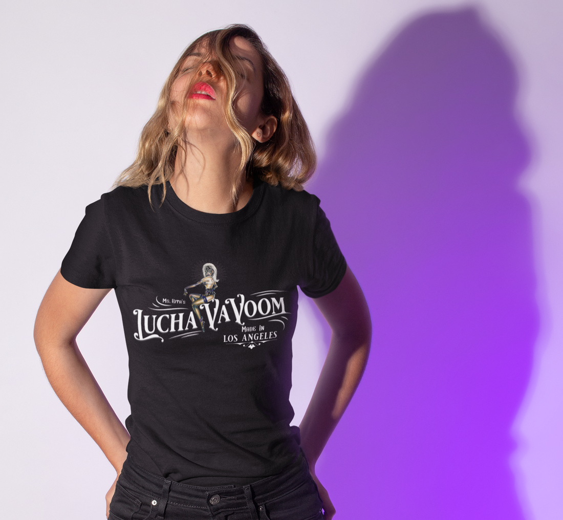 Miss Rita's LVV "PIN UP LOGO" t-shirt