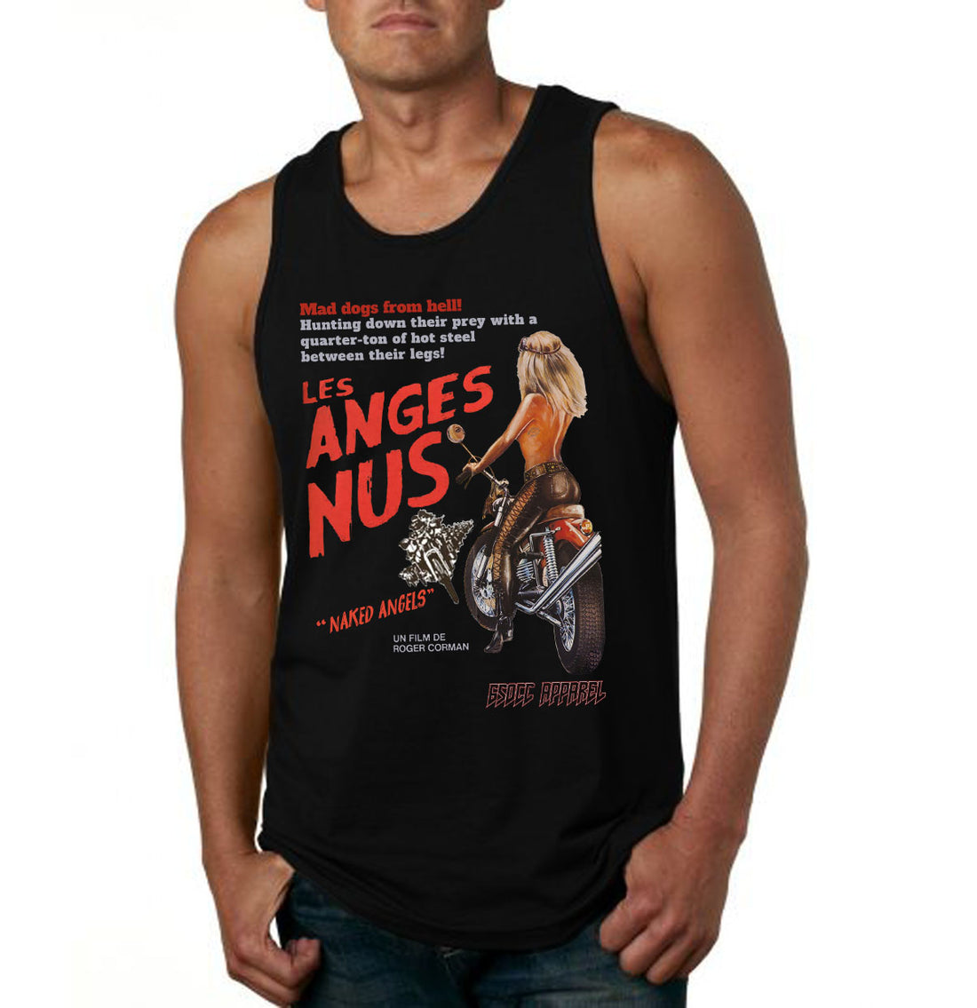 NAKED ANGELS French Poster 650CC t-shirt