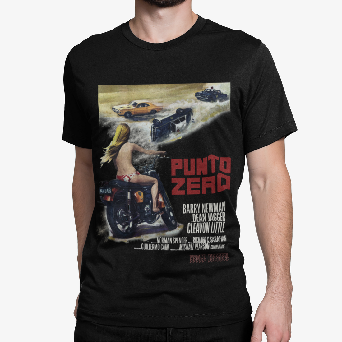 VANISHING POINT Italian Poster 650CC t-shirt