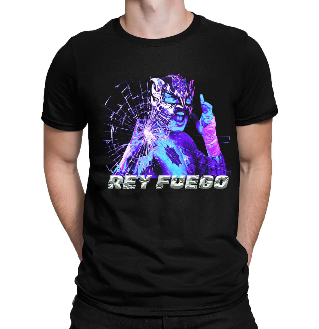 Official REY FUEGO "Cyber" t-shirt