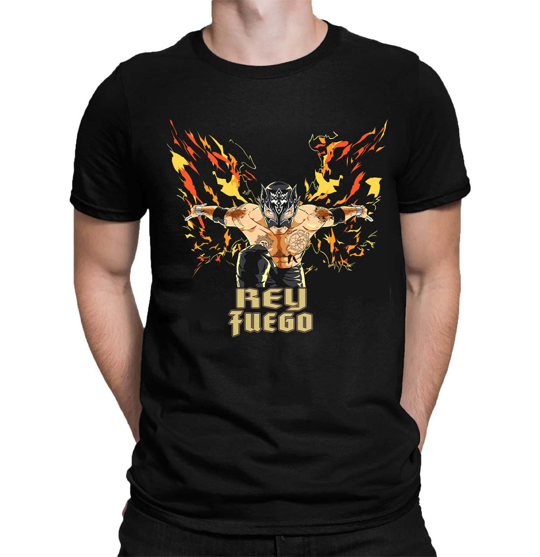 Official REY FUEGO "FIREBIRD" t-shirt